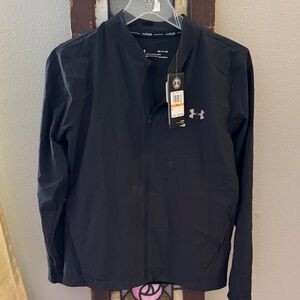 nwt Under Armour Black Lightweight Running Jacket